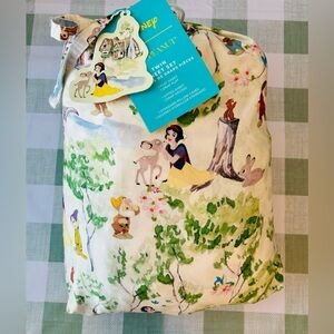 PoshPeanut Disney Snow White and Friends Twin Sheet Set SOLD OUT NWT